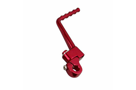 Kick Start Lever Derbi aluminium red