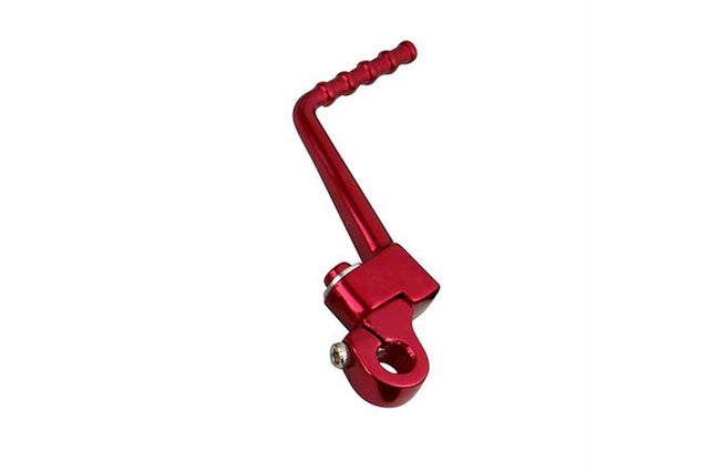 Kick Start Lever Derbi aluminium red