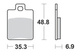 Brake Pads Stage6 Sport Piaggio Zip / Vespa / MP3
