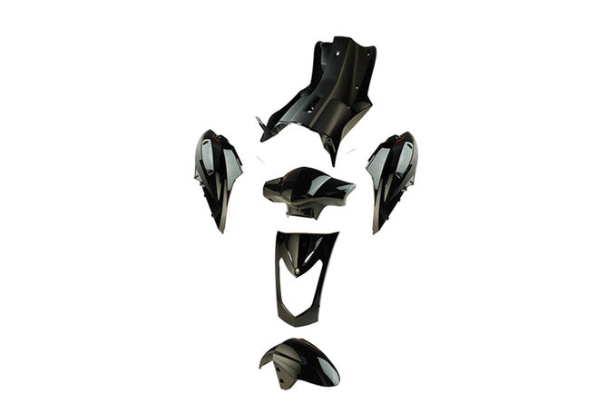 Karosskit 6 st. svart Kymco Agility 50 / 125 (Zweisitzer)