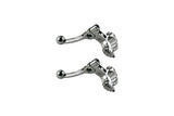 Decompression / Choke Levers x2 chrome-plated metal
