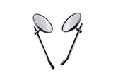 Mirrors left + right Cafe Racer d.10mm black