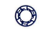 Rear Sprocket 53 teeth - 428 Doppler aluminium CNC blue Sherco Enduro 50