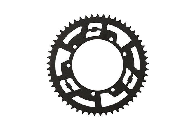 Bakdrevet 53 tänder - 428 Doppler svart stål Sherco Enduro 50