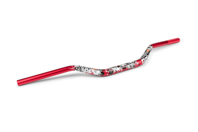 MX Styre Stage6 Fatbar Design 28,6mm röd