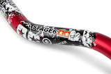 MX Handlebar Stage6 Fatbar Design 28,6mm red