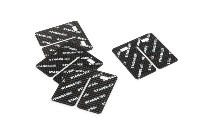 Reed Petals Stage6 kolfiber 0.35mm V-Force 45° Minarelli / Piaggio