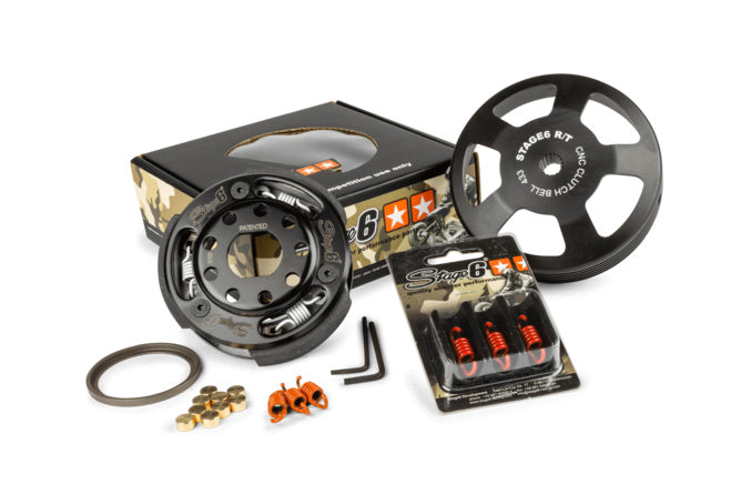 Kupplung + Klocka Kit Stage6 Torque Control MK2 Minarelli / Kina 2-takt
