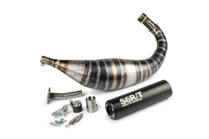 Tuning Kit cylinder + avgas 77cc Stage6 BigRacing Minarelli AM6 svart