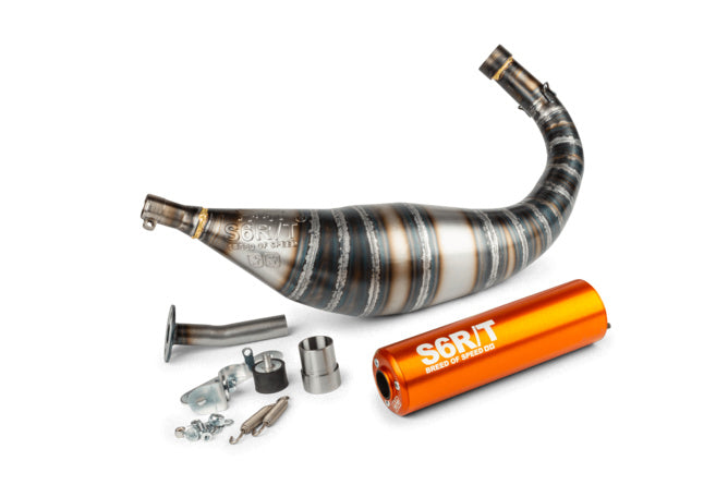 Avgassystem Stage6 R/T 80 - 90cc CNC Orange Minarelli AM6