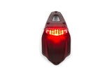 License Plate Holder w/ taillight red 9 LEDs 50cc Supermoto