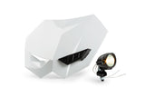 Headlight Motocross + Extra Light White