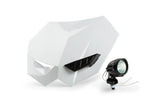 Headlight Motocross + Extra Light White