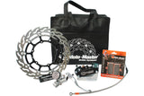 Brake Kit complete Moto Master Supermoto Racing 300mm CRF after 2015 with headlight mask