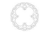 Brake Disc Moto Master Flame rear TM EN / MX