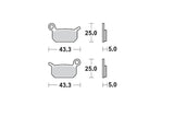 Brake Pads front Moto Master 094711 Sinter Pro Racing SX 50