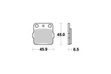 Brake Pads front Moto Master Nitro CR 85 / CRF 150