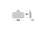 Brake Pads front Moto Master Nitro TC / SX 85
