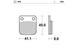 Brake Pads rear Moto Master Nitro KX 65