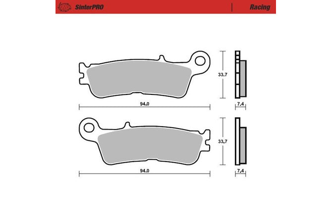Bromsklossar fram Moto Master 099811 Racing YZF 250 / 450