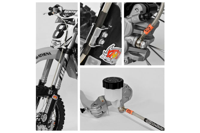 Bromslinje fram Moto Master KTM / Husqvarna (Radialbromscylinder)