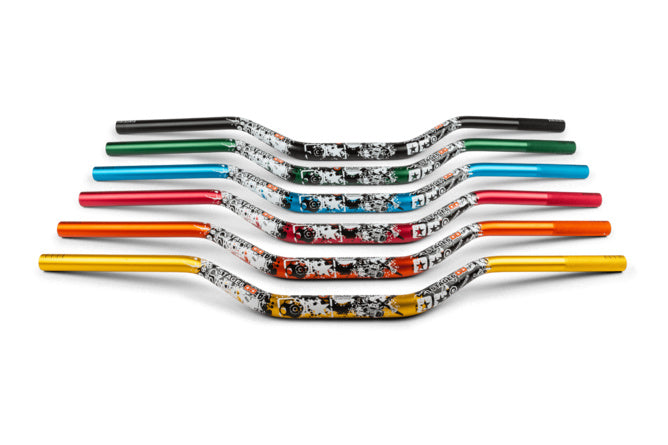 MX Styre Stage6 Fatbar Design 28,6mm röd