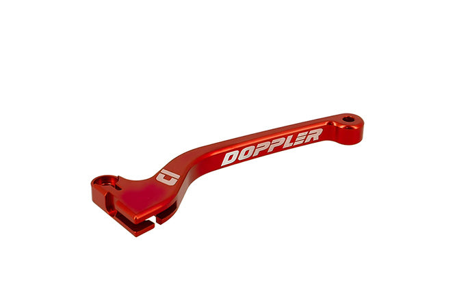 Klippare Hebel Doppler CNC röd Derbi/Rieju/Beta/Aprilia