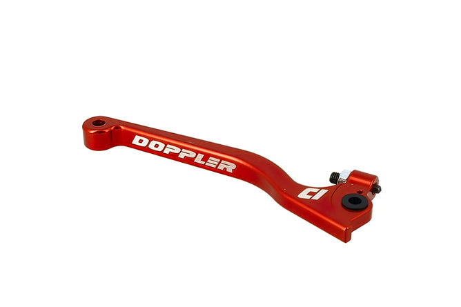 Bromshandtag Doppler CNC röd Derbi/Gilera/Piaggio/Peugeot