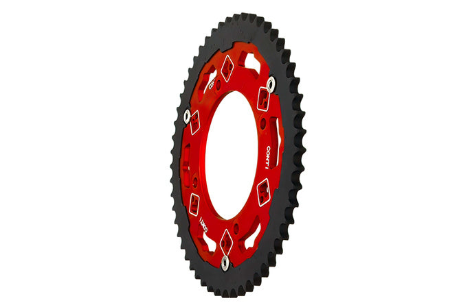 Bakdrev bimetall röd 53 tänder - 428 Conti CHR Beta RR