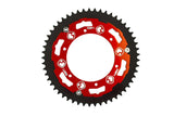 Rear Sprocket bi-metal red 53 teeth - 420 Conti CHR Aprilia SX 50