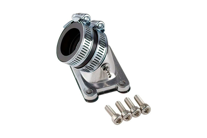 Insugningsrör aluminium gummifäste d.24mm Minarelli AM6