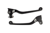 Lever Set AJP Doppler CNC black Derbi Senda / Gilera RCR / SMT