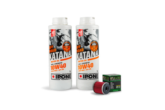 Oljebyteskit Ipone 10W40 YZF 250 / 450