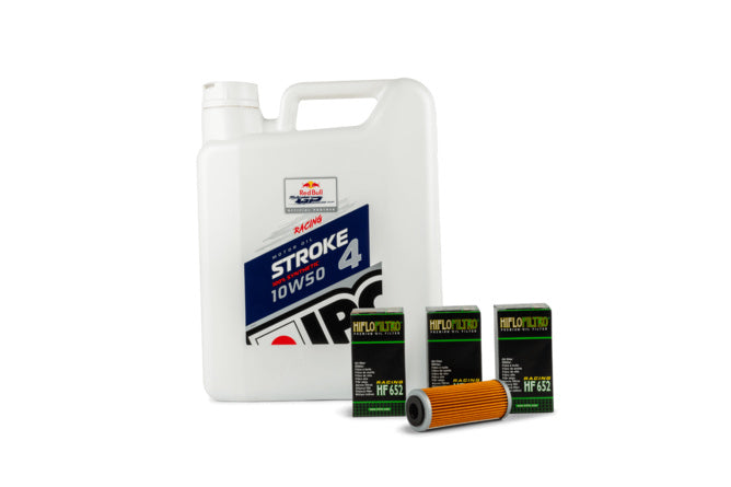 Oljebyteskit (3 filter) Ipone 10W50 Racing 450 SXF / FC / MC