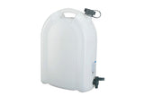 Jerrican / Water Canister Pressol with cap and tap white 20L