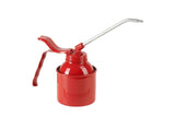 Oil Can Pressol metal w. pump red rigid spout 135mm / 250ml