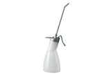 Oil Can Pressol polyethylene with pump white rigid spout 165mm / 500ml