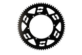 Rear Sprocket 68 teeth Doppler aluminium CNC black MBK 51 / Peugeot 103