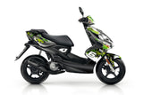 Graphic Kit Yamaha Aerox after 2013 Stage6 green / black