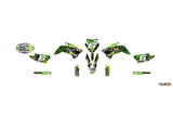 Graphic Kit Pit Bike YCF Pilot Stage6 green / black