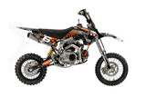 Graphic Kit Pit Bike YCF Pilot Stage6 orange / white
