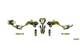 Graphic Kit Pit Bike YCF Pilot Stage6 yellow / black