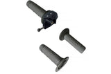 Throttle Grip YCF adjustable / restrictable grey