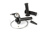 Quick Action Throttle with grips and throttle cable universal black