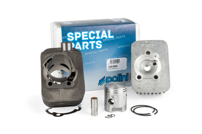 Cylinderkit Polini Sport 65cc gjutjärn 12mm pin Piaggio Ciao / PX