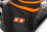 Seat Cover Rieju MRT Stage6 Full Covering orange / white