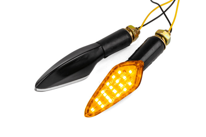 Blinkers LED sekventiell Sisak svart