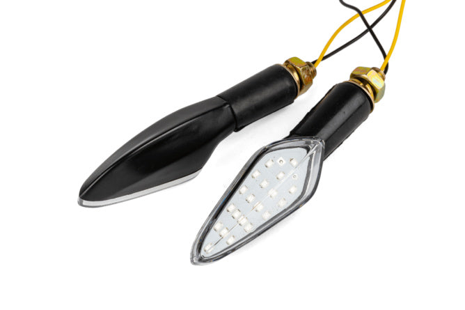 Blinkers LED sekventiell Sisak svart