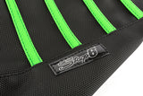 Seat Cover Stage6 black - green Derbi X-Treme / X-Race after 2011