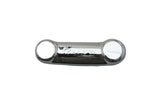 Swingarm Cover chrome with Vespa logo ET2/ET4/GT/GTS/LX/S